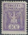 Pologne - 1919 - Y & T n 165 - MH