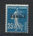 France Cours d'Instruction N 140a-CI 1** (MNH) Annul