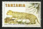 Tanzanie 1985; Y&T n 256 **; 4s Faune de Zanzibar, lopard