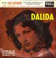 EP 45 RPM (7")  Dalida  "  Les gitans  "