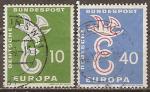 allemagne fdrale - n 164/165  la paire oblitere - 1958 