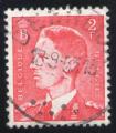 Belgique 1952 Oblitr rond Used Stamp King Boudewijn Roi Baudouin rouge