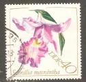 German Democratic Republic - Scott 1061     flower / fleur
