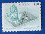 Monaco 1987 - Nr 1585 - Exposition Philatlique Papillon Neuf**