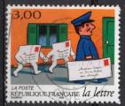 France 1997; Y&T n 3063; 3,00F journe de la lettre, facteur