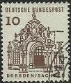 Alemania 1964-65.- Edificios Histricos. Y&T 322. Scott 903. Michel 454.
