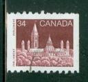 Canada 1985 Y&T 913 oblitr difice central (roulette)