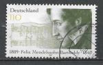Allemagne - 1997 - Yt n 1785 - Ob - Flix Mendelssohn-Bartholdy ; compositeur