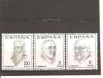 Espagne N Yvert 1418/20 - Edifil 1758/60 (neuf/**)