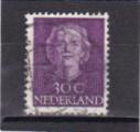 Timbre Pays Bas / Oblitr / 1949 / Y&T N517 / Reine Juliana.