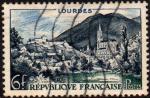 FRANCE - 1954 - Y&T 976 - Lourdes - Oblitr