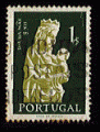 Portugal - oblitr - statue Vierge et Enfant