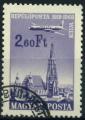 Hongrie : Poste arienne n 300 oblitr anne 1968