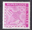 NIGER - 1962 - Croix saharienne -  Yvert Taxe 25 neuf *