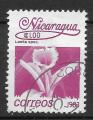 NICARAGUA - 1983 - Yt n 1260 - Ob - Fleurs : laella spec