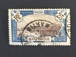 Martinique 1908 - Y&T 68 obl.