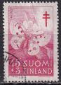 finlande - n° 418  obliteré - 1954 