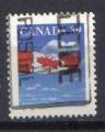 CANADA 1989 - YT 1123 - drapeaux - feuille erable