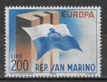 SAINT-MARIN N604* (europa 1963) - COTE 1.50 