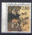 France 1993 - YT 2836 - Bonne fte - "le plaisir d'crire" de Wendling 