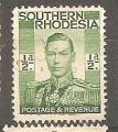 	 Rodhsie du Sud - YT 40 - roi George VI