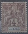 France, Guyane : n 32 oblitr anne 1892
