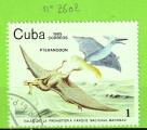 ANIMAUX PREHISTORIQUE - CUBA  N2602 OBLIT