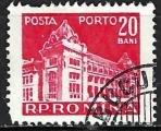 Roumanie - 1957 - Y & T n° 124g Timbres-taxe - O.