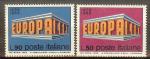 ITALIE N°1034/1035* (Europa 1969) - COTE 1.00 €