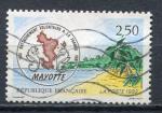Timbre  FRANCE 1991  Obl  N 2735  Y&T  Rattachement de Mayotte