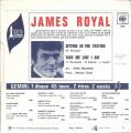 SP 45 RPM (7")  James Royal  "  Sitting in the station  "