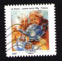 FRANCE Oblitr Used Stamp Carnet Les petits bonheurs Th Partag 2013 Y&T 901