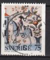 EUSE - Yvert n 810 - 1973 - Peintures paysannes : Nol 1973