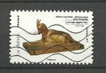 France timbre oblitr anne 2013 srie "Les Animaux dans l'Art" Chvre