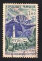 France 1960 Oblitr rond Eglise de Cilaos Runion Massif du Grand Bnard