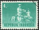 Indonesia 1964.- Transportes. Y&T 382. Scott 631. Michel 438.