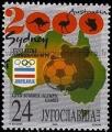 Yougoslavie 2000 YT 2831 o foottball
