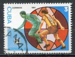 Timbre  CUBA   1981  Obl  N  2251    Y&T   Football