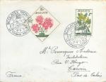 Lettre avec cachet commmoratif Scolatex Monaco - Le timbre instruit - 17/05/59