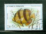 S.Thome E Principe 1979 Y&T PA 21 oblitr poisson