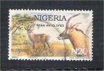 Nigeria - Scott 615d  antilope 
