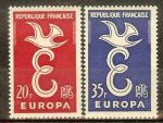 FRANCE N1173/1174* (europa 1958) - COTE 1.10 