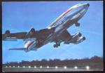 CPM Dans le ciel de France Boeing 707 B Intercontinental de la TWA