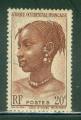 Afrique Occidentale 1947 Y&T 41 oblitr Jeune fille Peuhl