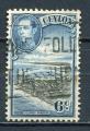Timbre  CEYLON CEYLAN SRI LANKA  1935 - 36   Obl   N  240   Y&T  