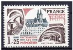  FRANCE - 1977- Yvert 1947 Neuf ** - Abbaye des Prmontrs 