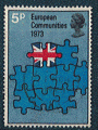 Royaume Uni 1973 - YT 676 - oblitr - European Communities 5p