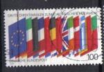   Allemagne RFA 1989 -  YT 1248 - Drapeaux des 12 tats europens