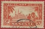AOF 1935.- Senegal. Edificios. Y&T 125. Scott 154. Michel 130.