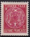 guyane franaise - taxe n 22  neuf* - 1947